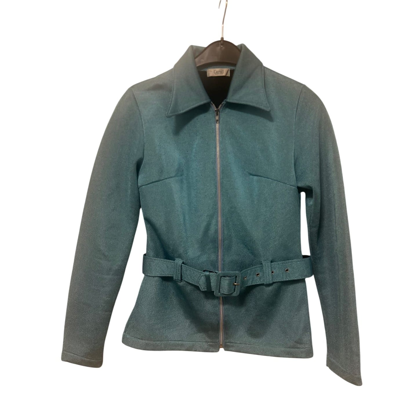 🪩 Vintage Damenjacke Caroll 38 – Petrol, Kult Klassiker