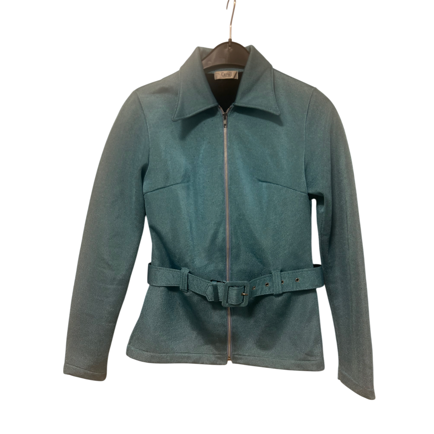 🪩 Vintage Damenjacke Caroll 38 – Petrol, Kult Klassiker