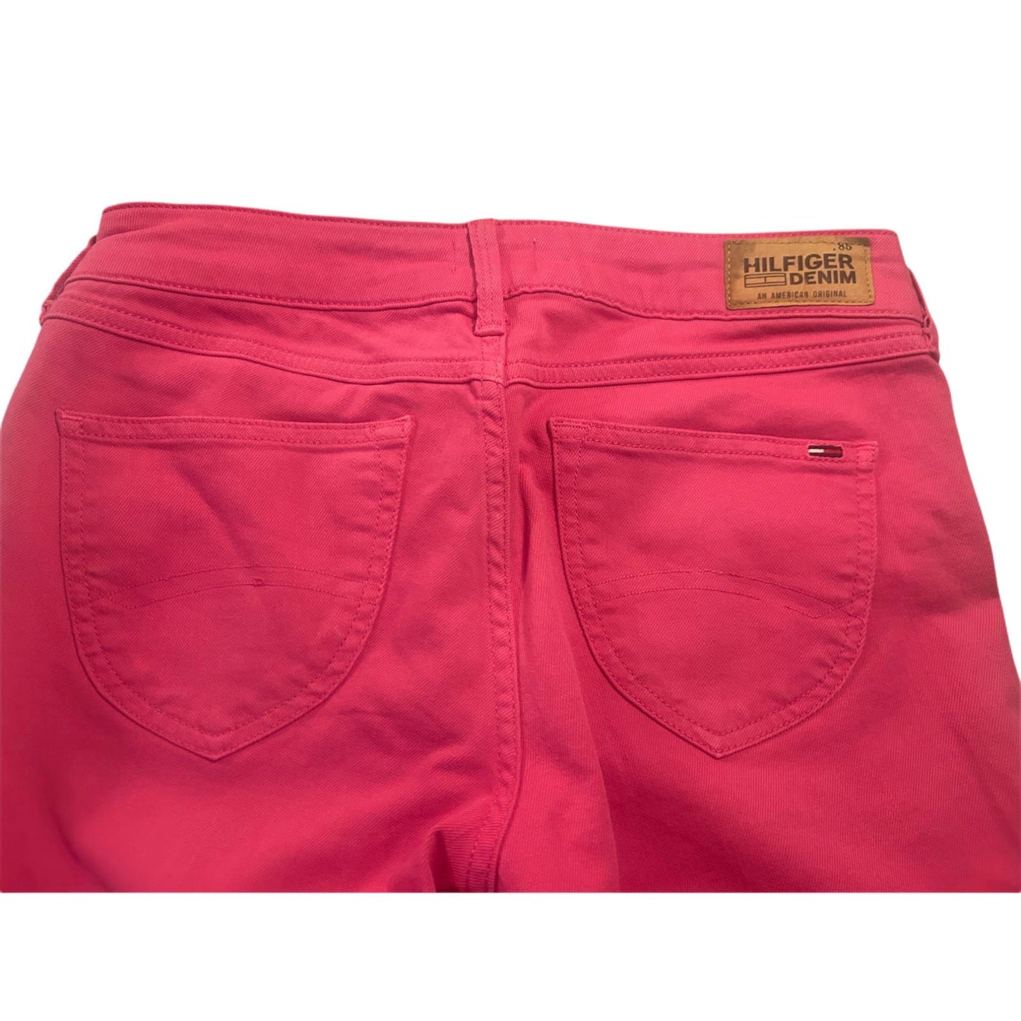 Tommy Hilfiger Damen Jeans | Gr. 28 (36) | Pink | 3/4 Länge