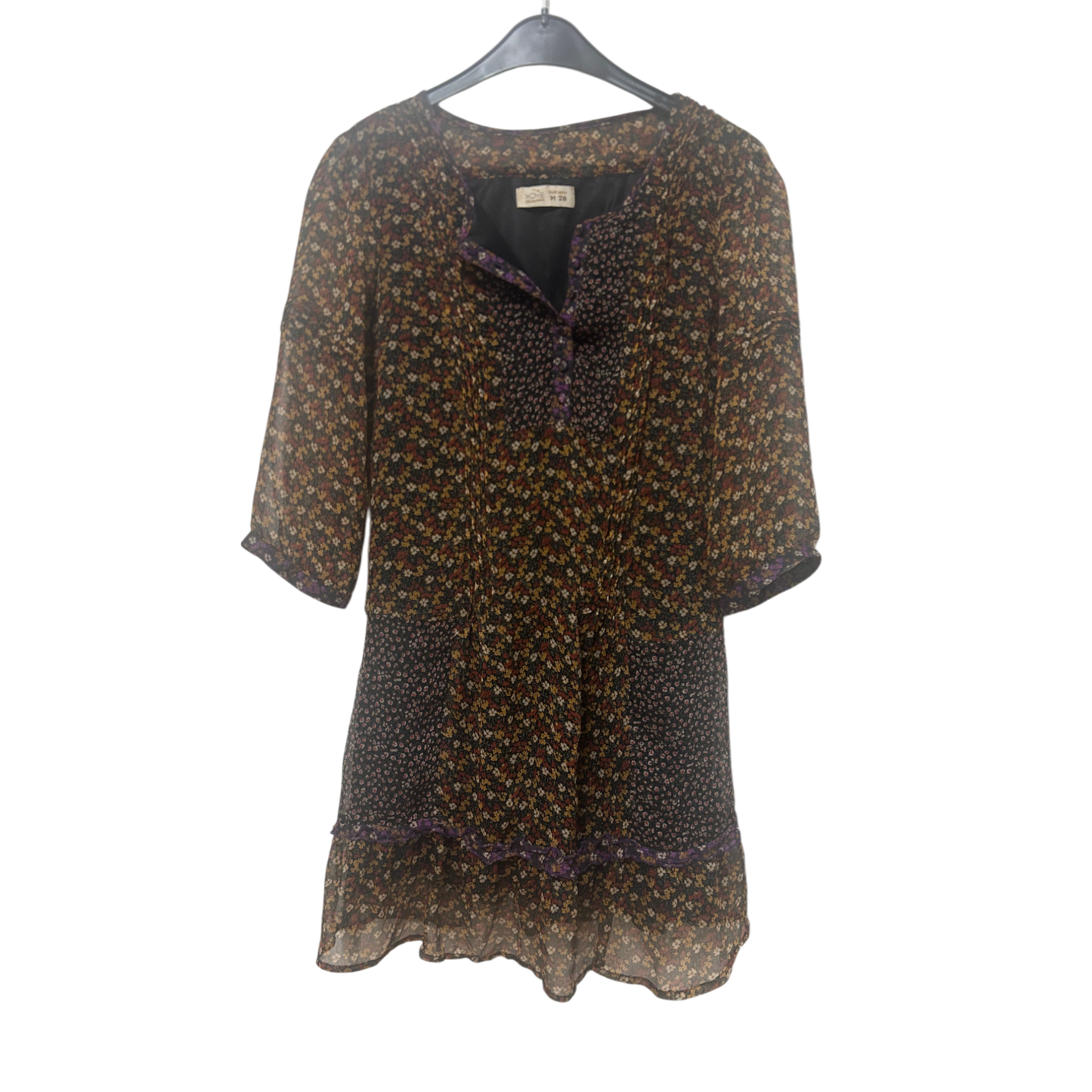 XDYE Kleid Damen Dress Damenkleid Gr. M Sportlich Futuristisch Stretch Look Neu