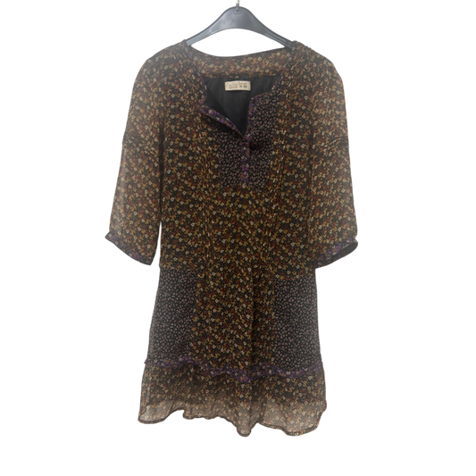 XDYE Kleid Damen Dress Damenkleid Gr. M Sportlich Futuristisch Stretch Look Neu