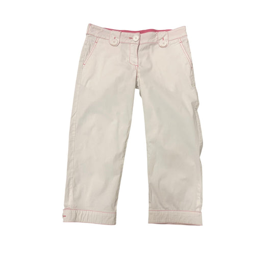 Amisu Damen Hose | Gr. 36 | Weiß | 96% Baumwolle | Casual Chic