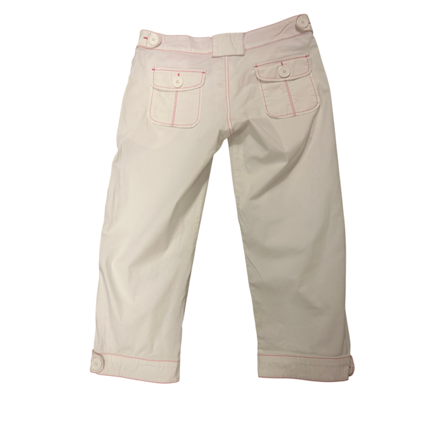 Amisu Damen Hose | Gr. 36 | Weiß | 96% Baumwolle | Casual Chic