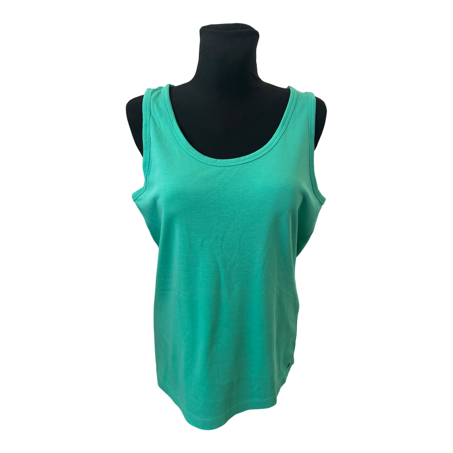 Cecil T Shirt Damen Gr XXL Grün Baumwolle Stretch Basic Locker Sommer