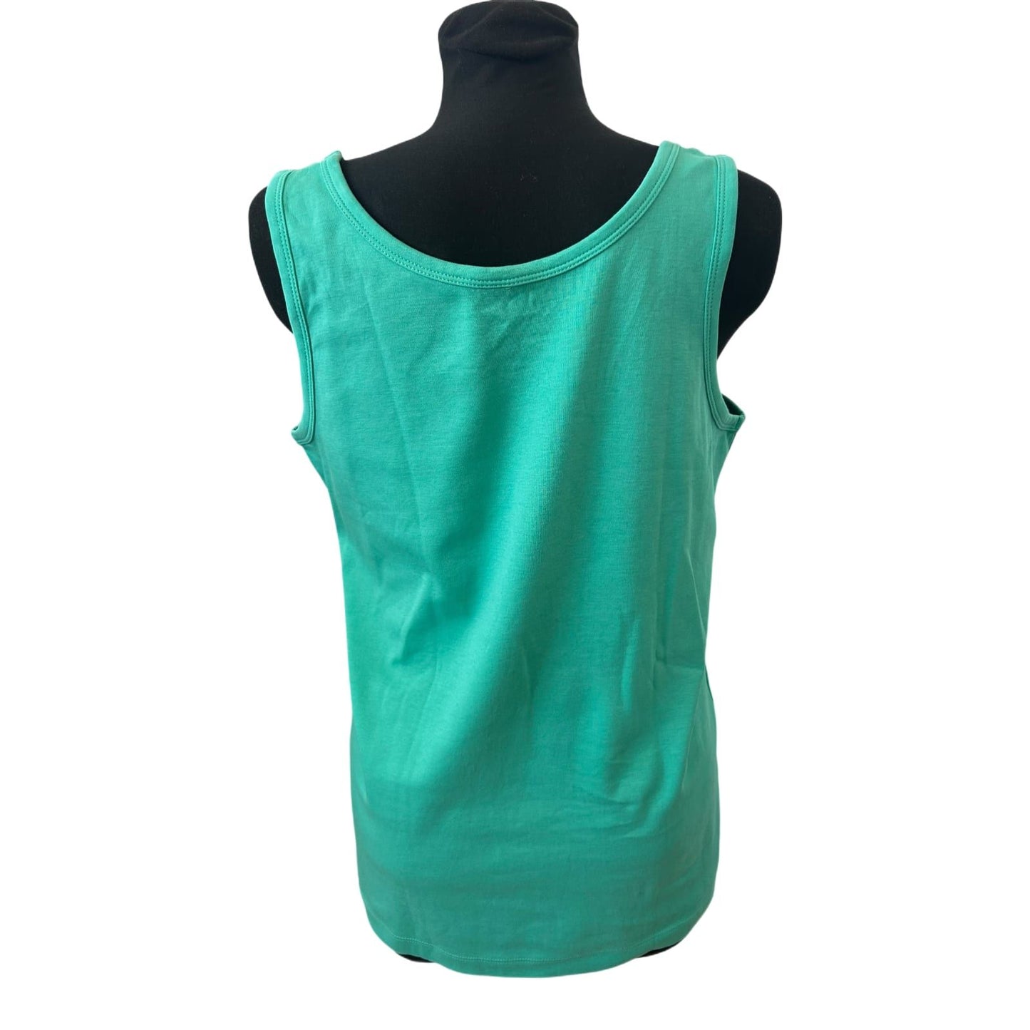 Cecil T Shirt Damen Gr XXL Grün Baumwolle Stretch Basic Locker Sommer