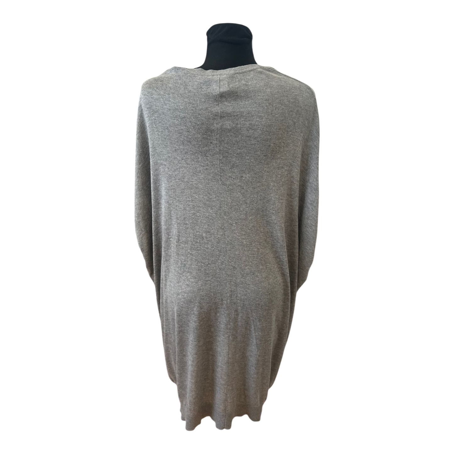 Vero Moda Longshirt Damen Gr M Grau Oversize Viskose Baumwolle