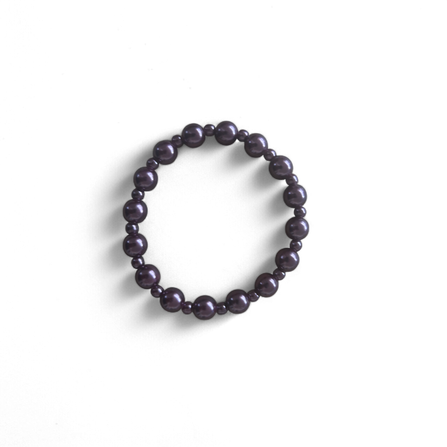 Elegantes Perlenarmband Elastisch Zeitlos Elegant