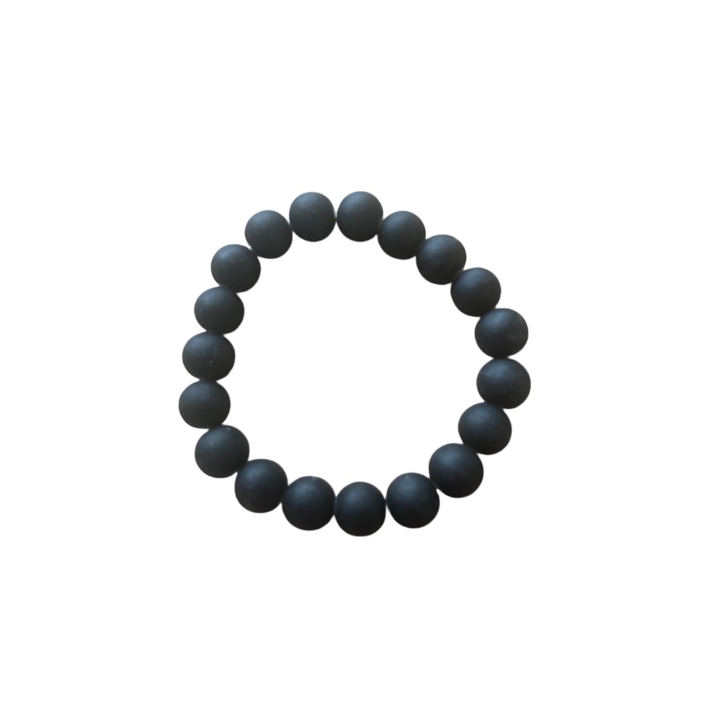 Naturstein Armband Black Minimalistisch Look Elegant