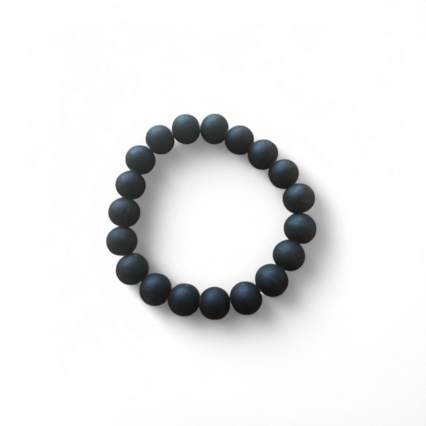 Naturstein Armband Black Minimalistisch Look Elegant