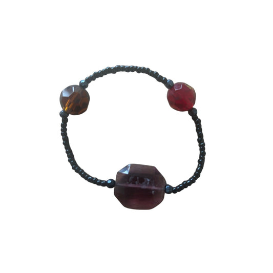 Glasperlen Armband Elegant Handgefertigt Elegant Modern
