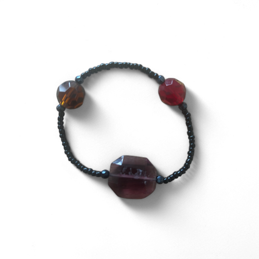 Glasperlen Armband Elegant Handgefertigt Elegant Modern