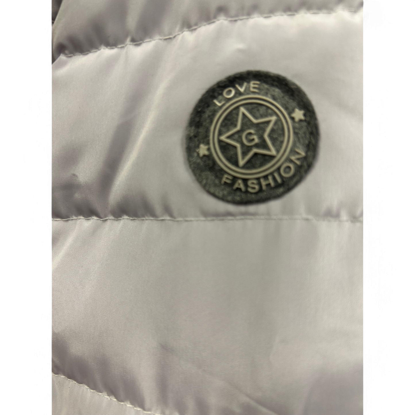 ❄️ Steppmantel Damen 44 Grau – Winterjacke mit Kunstfellkragen – Sehr gut! ❄️