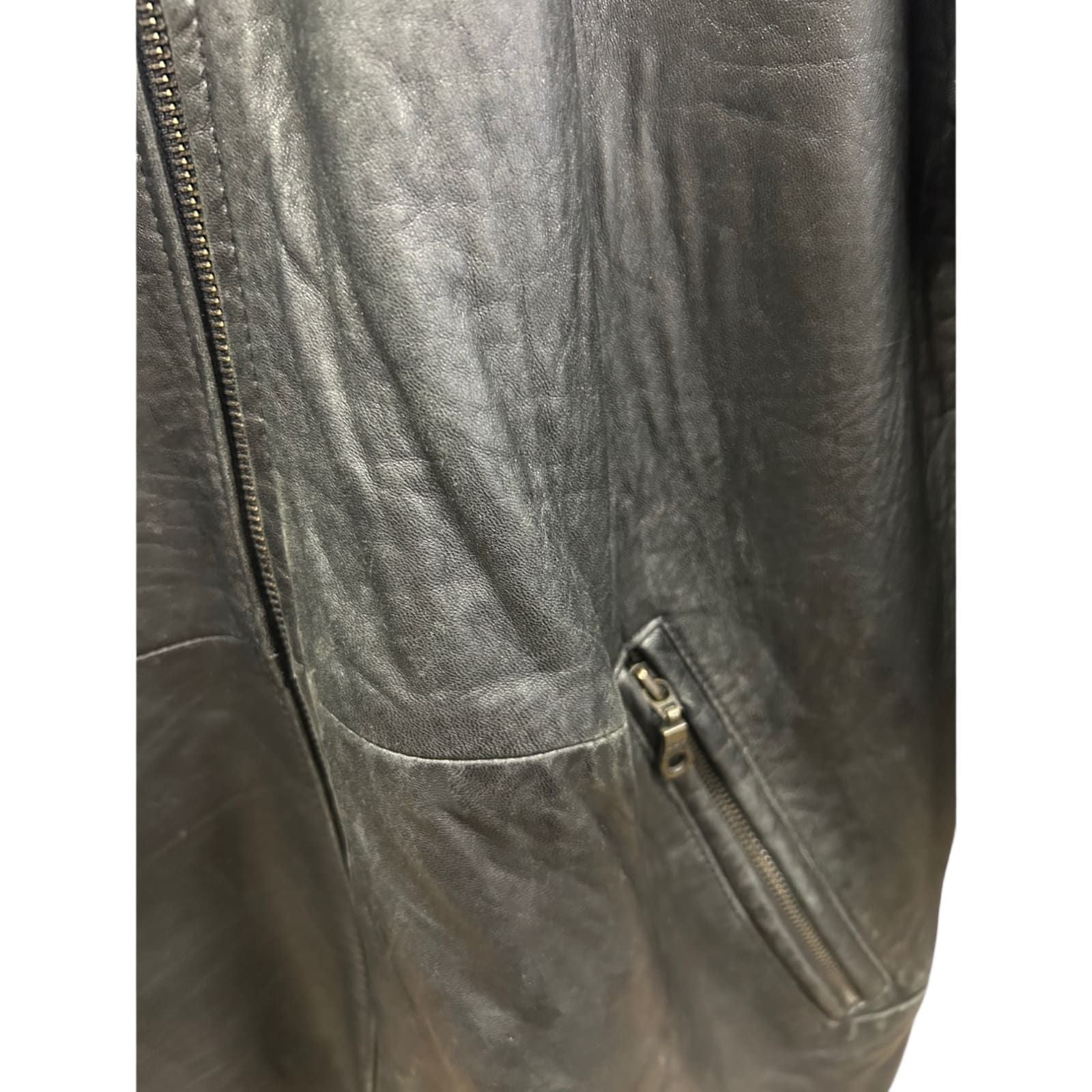 🖤 Yessica Damen Lederjacke Gr. 40 – Schwarz – Warme Winterjacke mit Fellkragen 🖤
