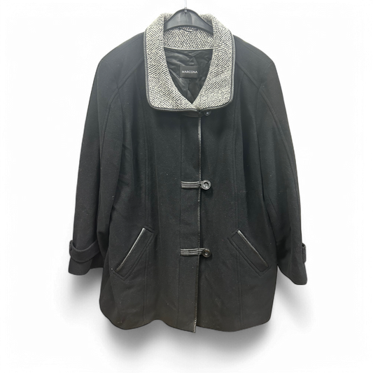 Marcona Damenmantel Gr. 23 –  Schurwolle & Kaschmir – Elegant & Zeitlos