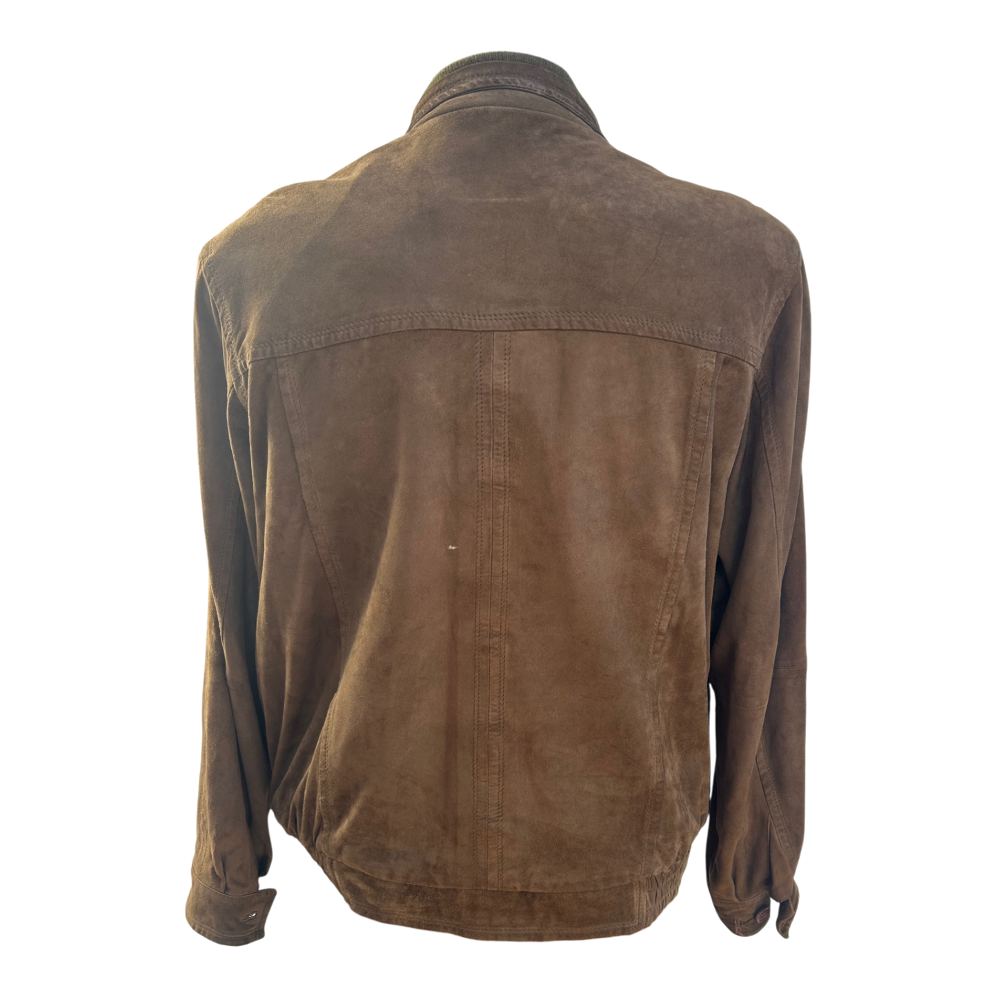 Westbury Herren Jacke Gr XL Braun Echtleder Ziegenvelours Vintage klassisch edel