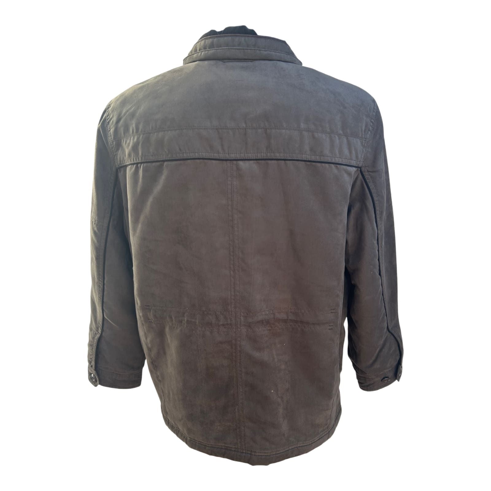 Redpoint Herren Jacke Gr 24 Braun Freizeitjacke Warm Futter Polyester klassisch