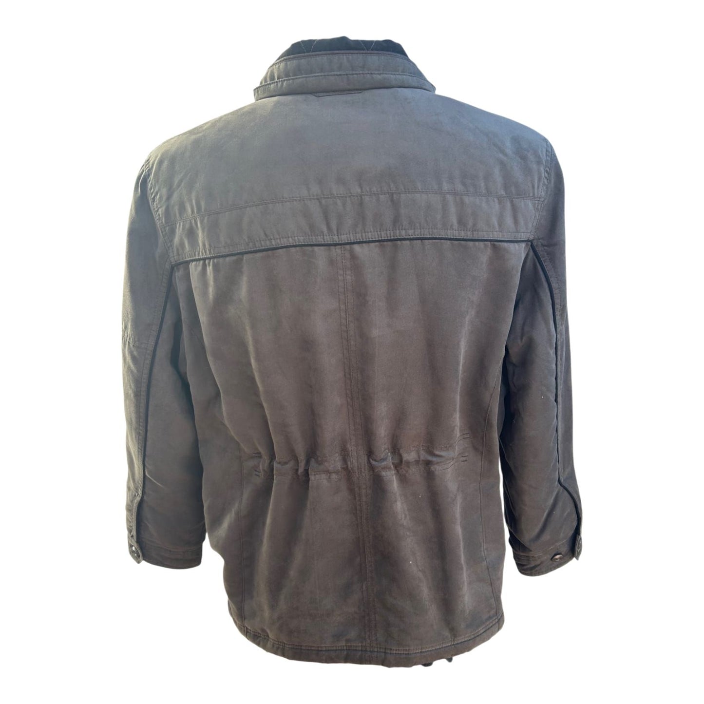 Redpoint Herren Jacke Gr 24 Braun Freizeitjacke Warm Futter Polyester klassisch