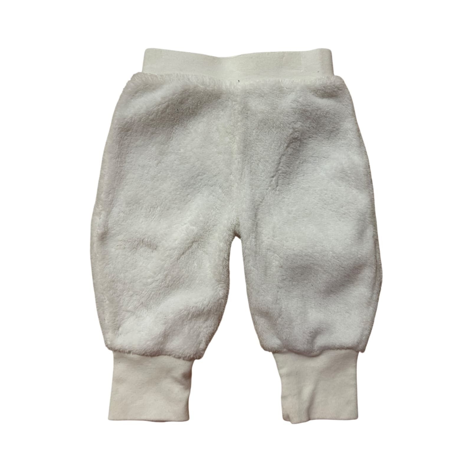 Ergee Baby Flauschhose Gr 68 Weiß Kuschelig Warm Mikrofaser Baby Hose