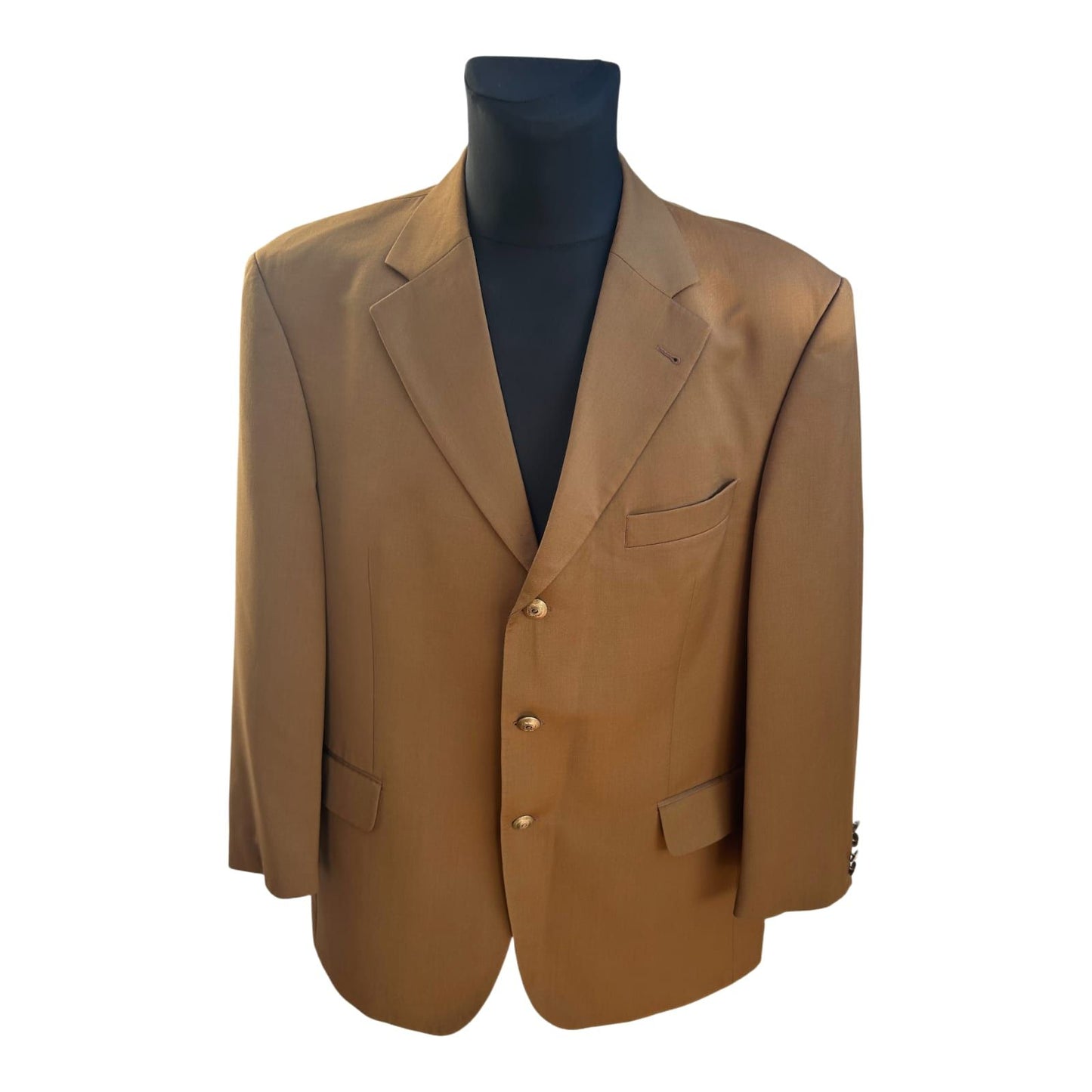 Atelier Torino Sakko Gr 52 Braun Herren Sakko Schurwolle Elegant Klassisch Italienisch