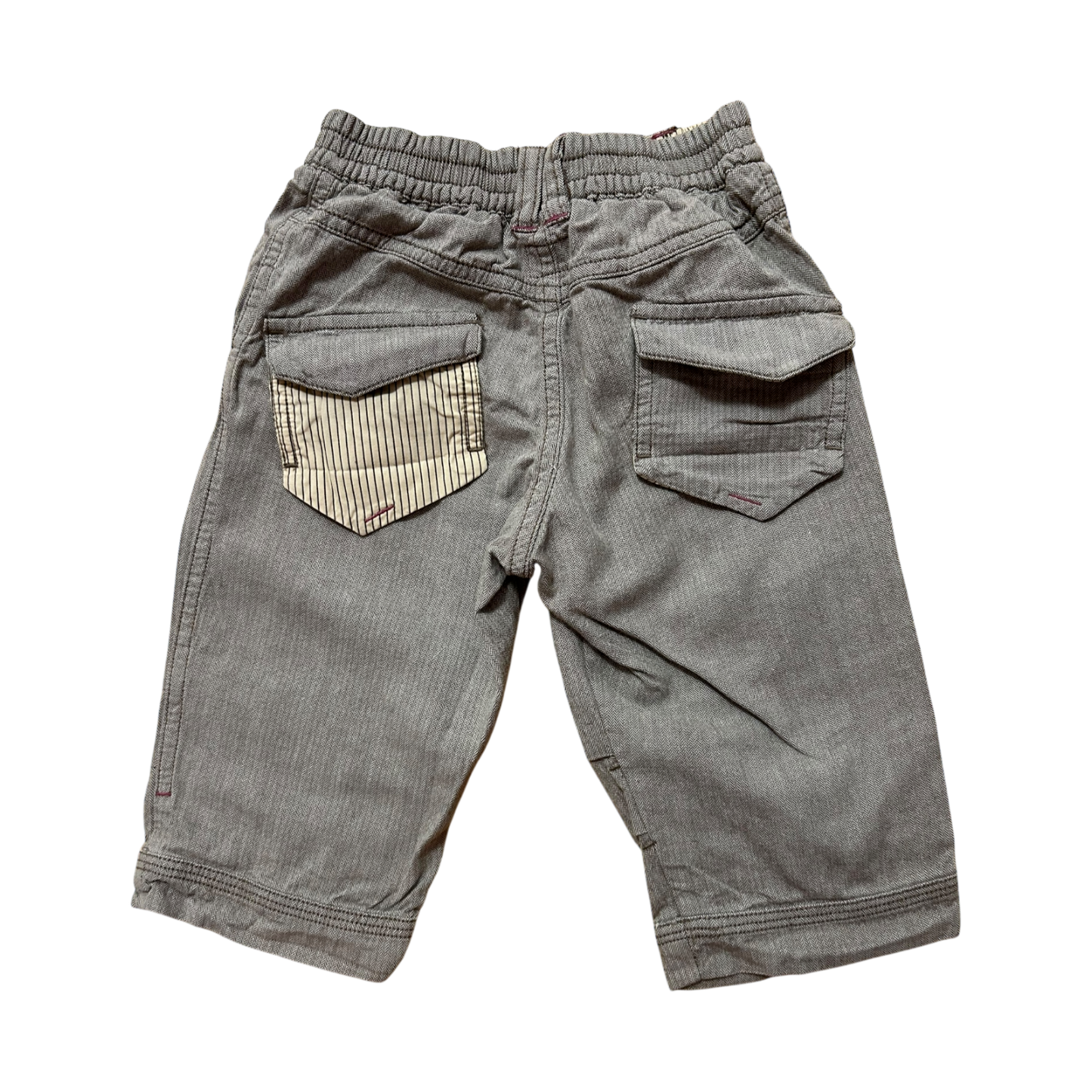 Marese Baby Jungen Hose Gr 68 Braun Baumwolle Frühling Sommer Stylisch