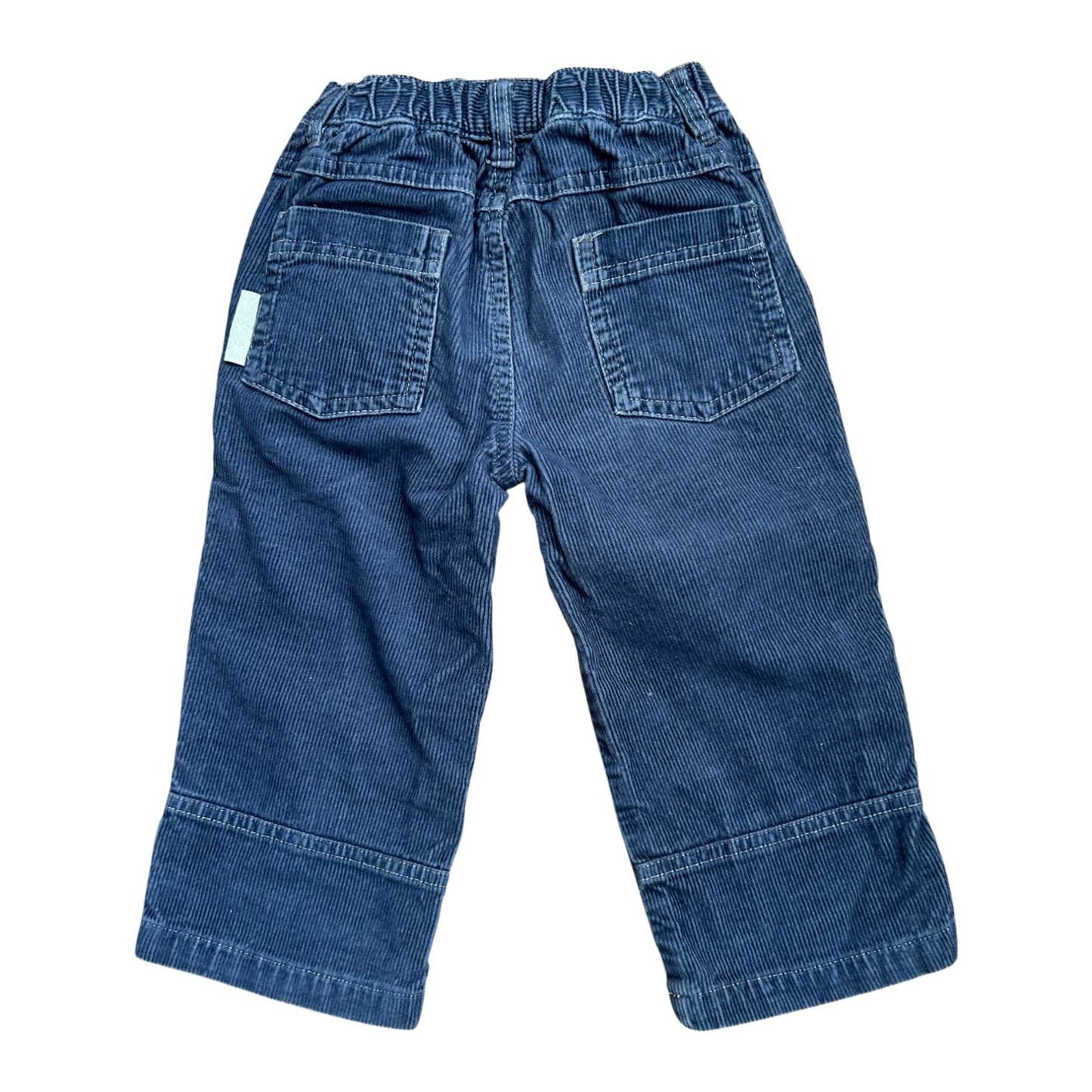 TCM Baby Jungen Hose Gr 86 Blau Cargohose Baumwolle Cord Freizeit Robust Kinder