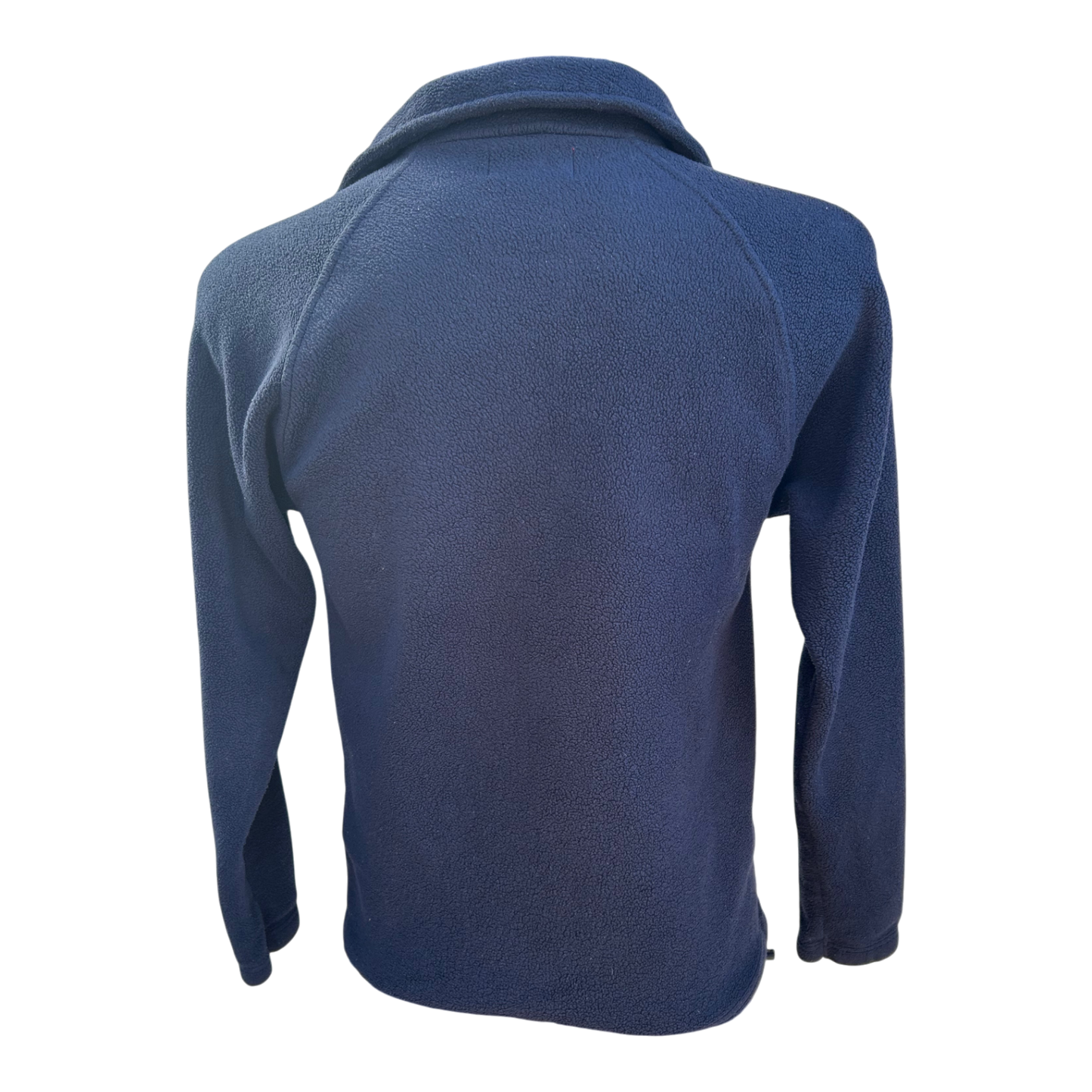 Kappa Fleecepullover Herren Gr S Dunkelblau Halbzip Logo Stick Warm Weich Klassisch