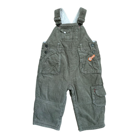 Babyclub Baby Jungen Latzhose Gr 80 Braun Beige Gefüttert Baumwolle Winter