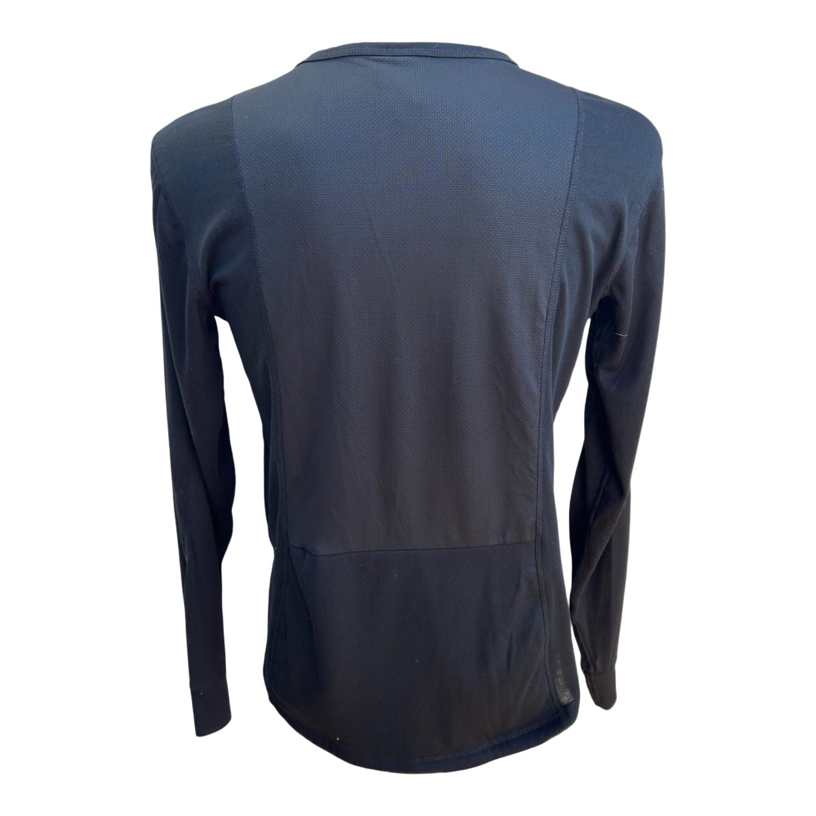 TCM Funktionsshirt Herren Gr L Schwarz Langarm Sportshirt Atmungsaktiv Elastisch