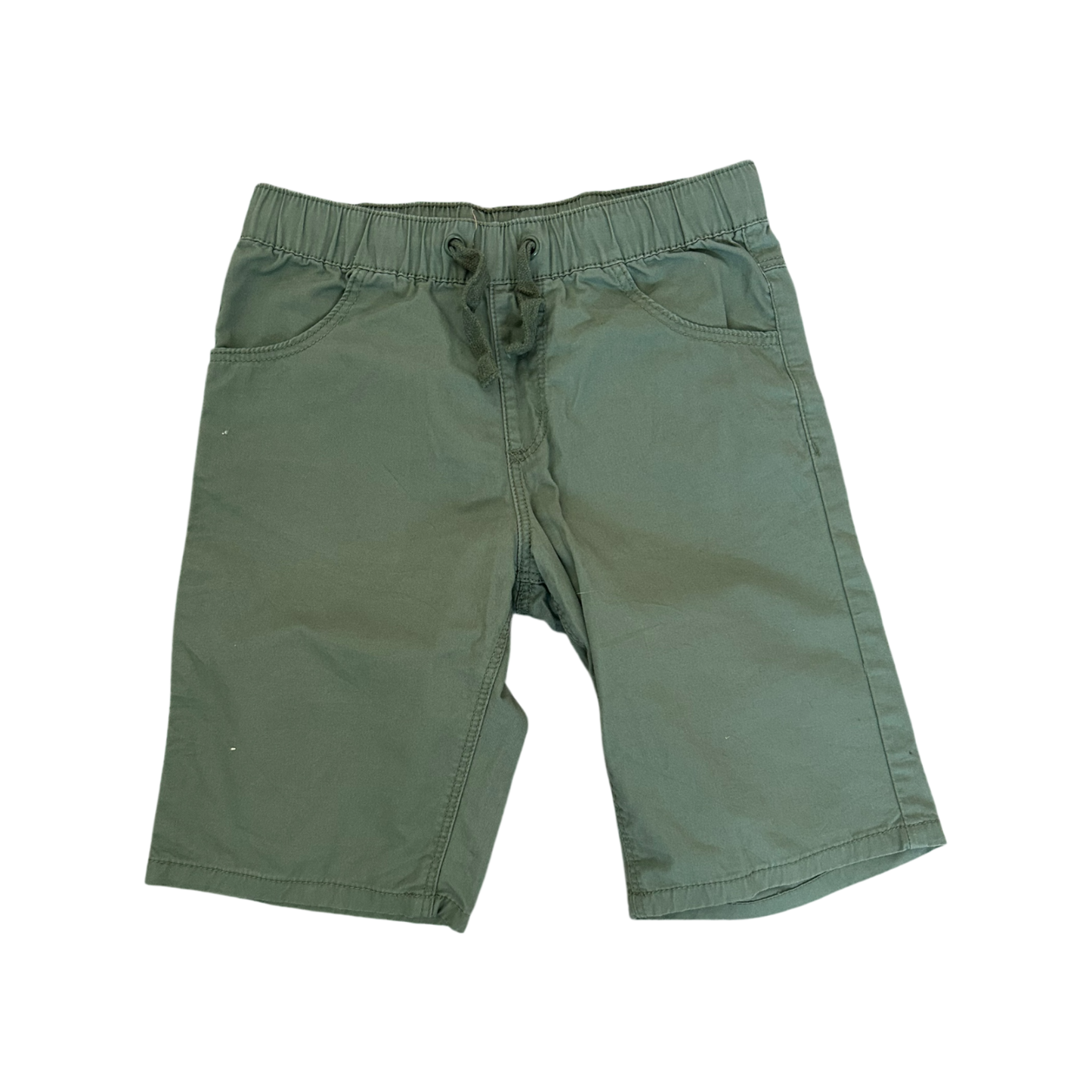 Topolino Jungen Bermuda Shorts Gr 134 Khaki Baumwolle Sommer Kinderhose
