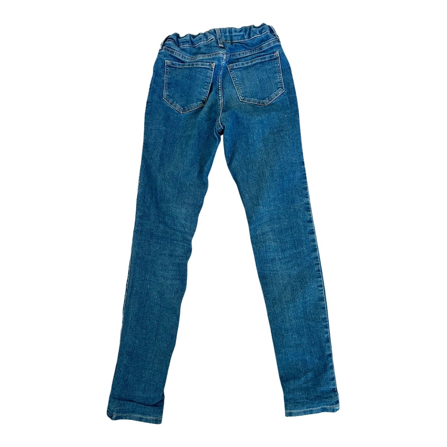 H&M Thermo Jeans Mädchen Gr 128 Skinny Fit Stretch Winterhose Kinder