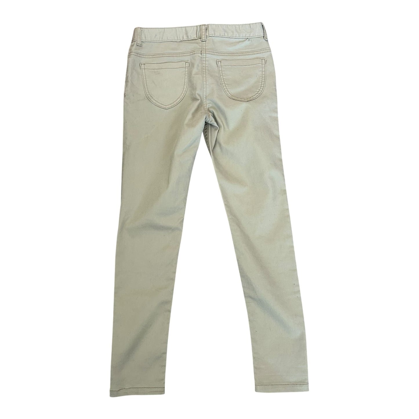 Palomino Jeans Mädchen Hose Gr 140 Beige Glitzer Skinny Stretch Modern Chic