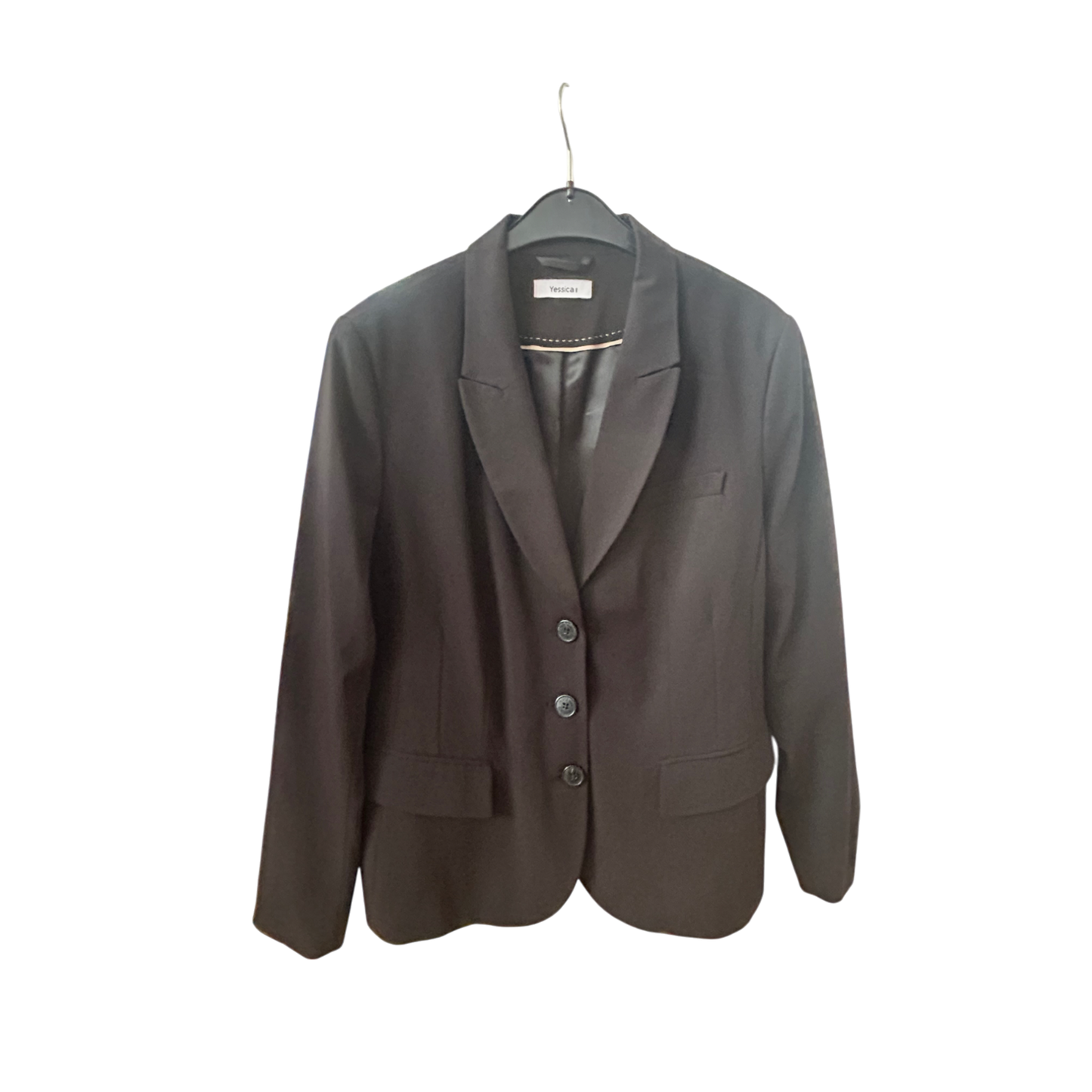 Yessica Damen Blazer Schwarz Gr. 46 – Klassisch & Elegant – Neuwertig