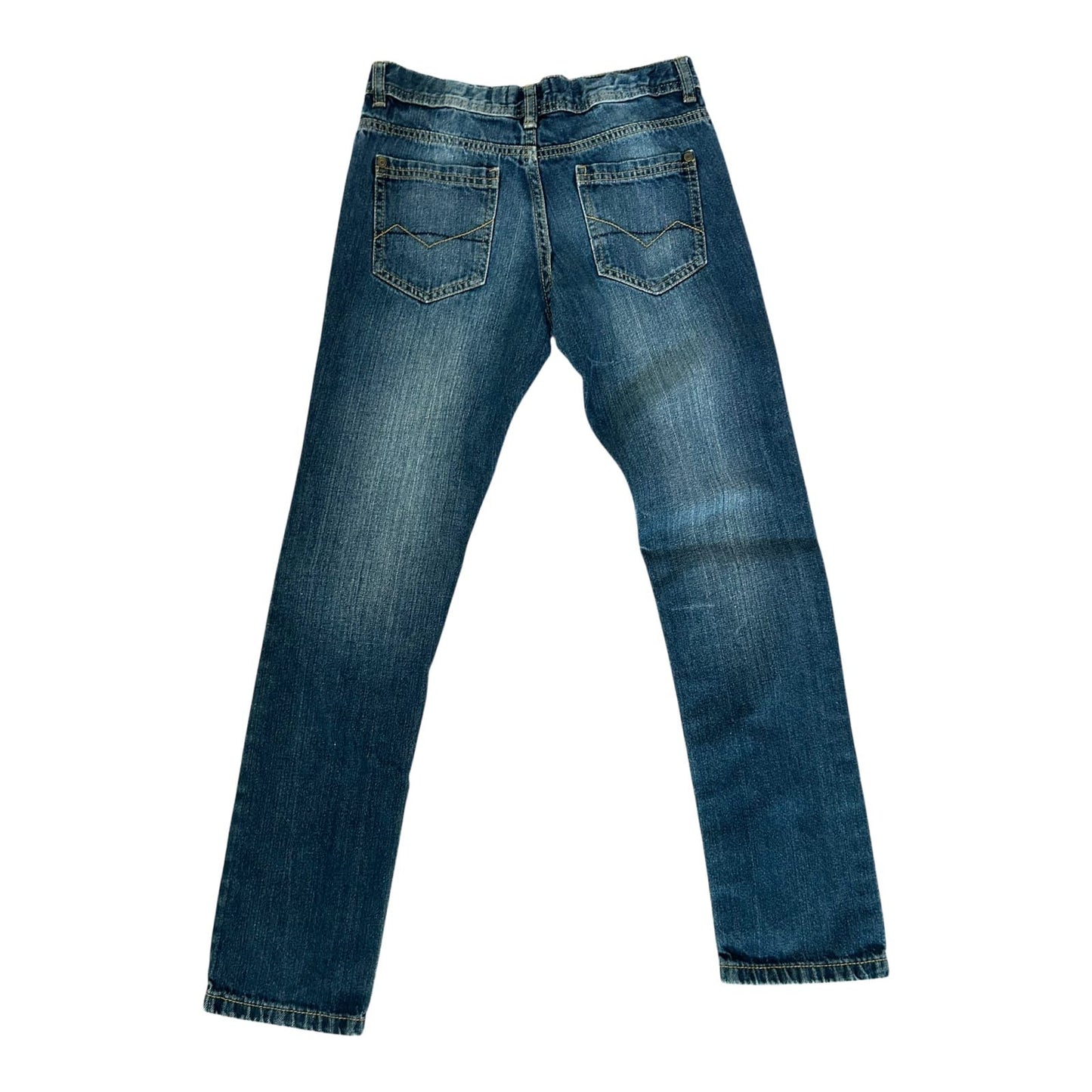 Poco Piano Jeans Jungen Hose Gr 152 Blau Denim Baumwolle Verstellbar