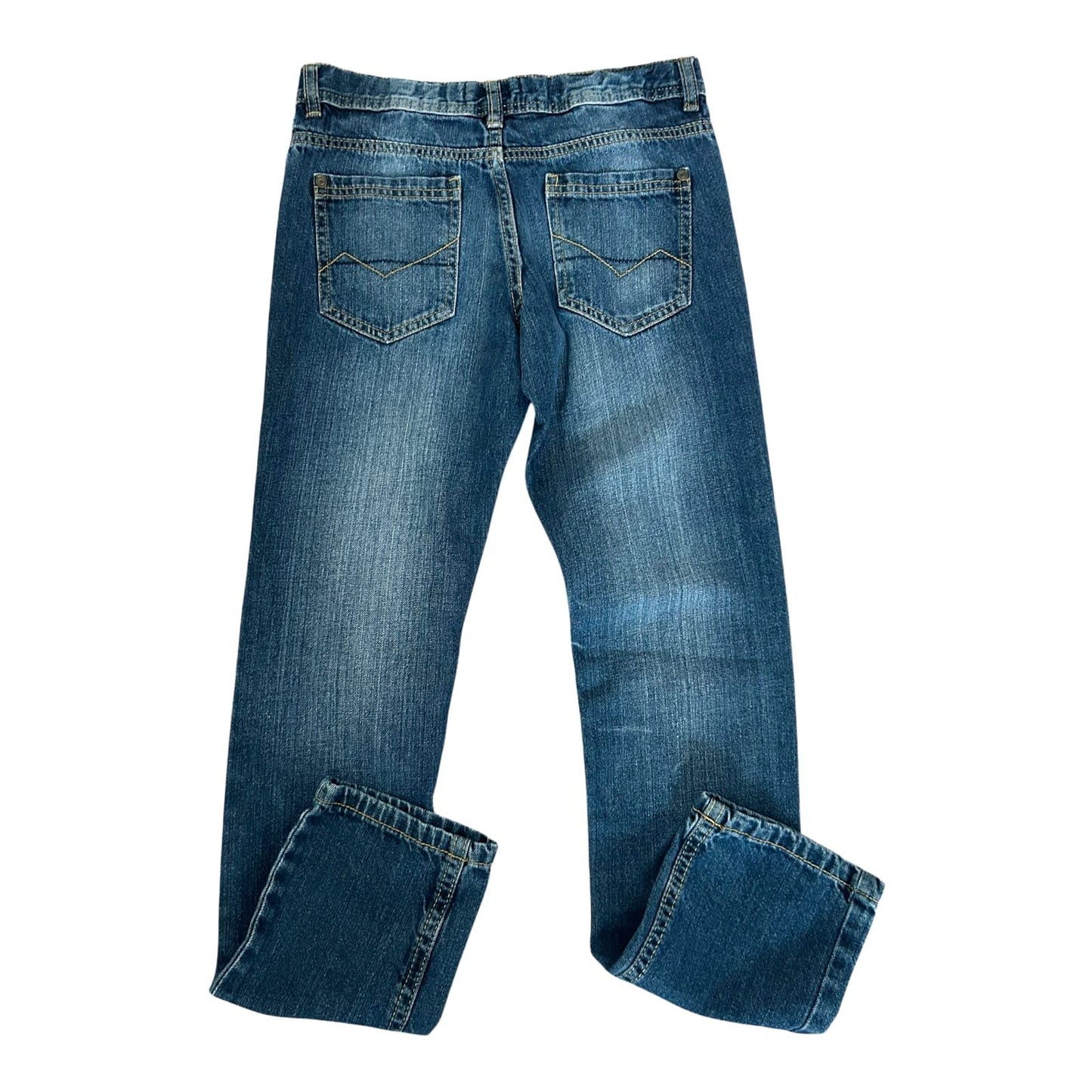 Poco Piano Jeans Jungen Hose Gr 152 Blau Denim Baumwolle Verstellbar