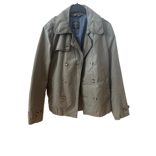 🧥 H&M LOGG Jacke Herren S Khaki – Baumwolle & Stilvoller Look 🧥