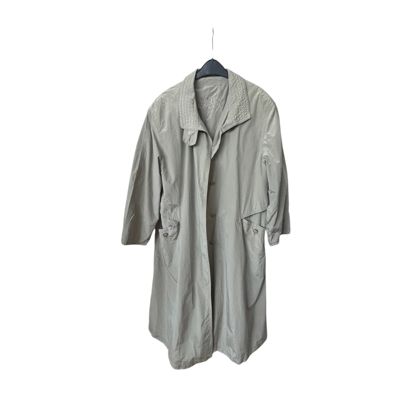 🕊️ JOBIS Trenchcoat Damen 42 Hellgrau – Leichter Mantel 🕊️