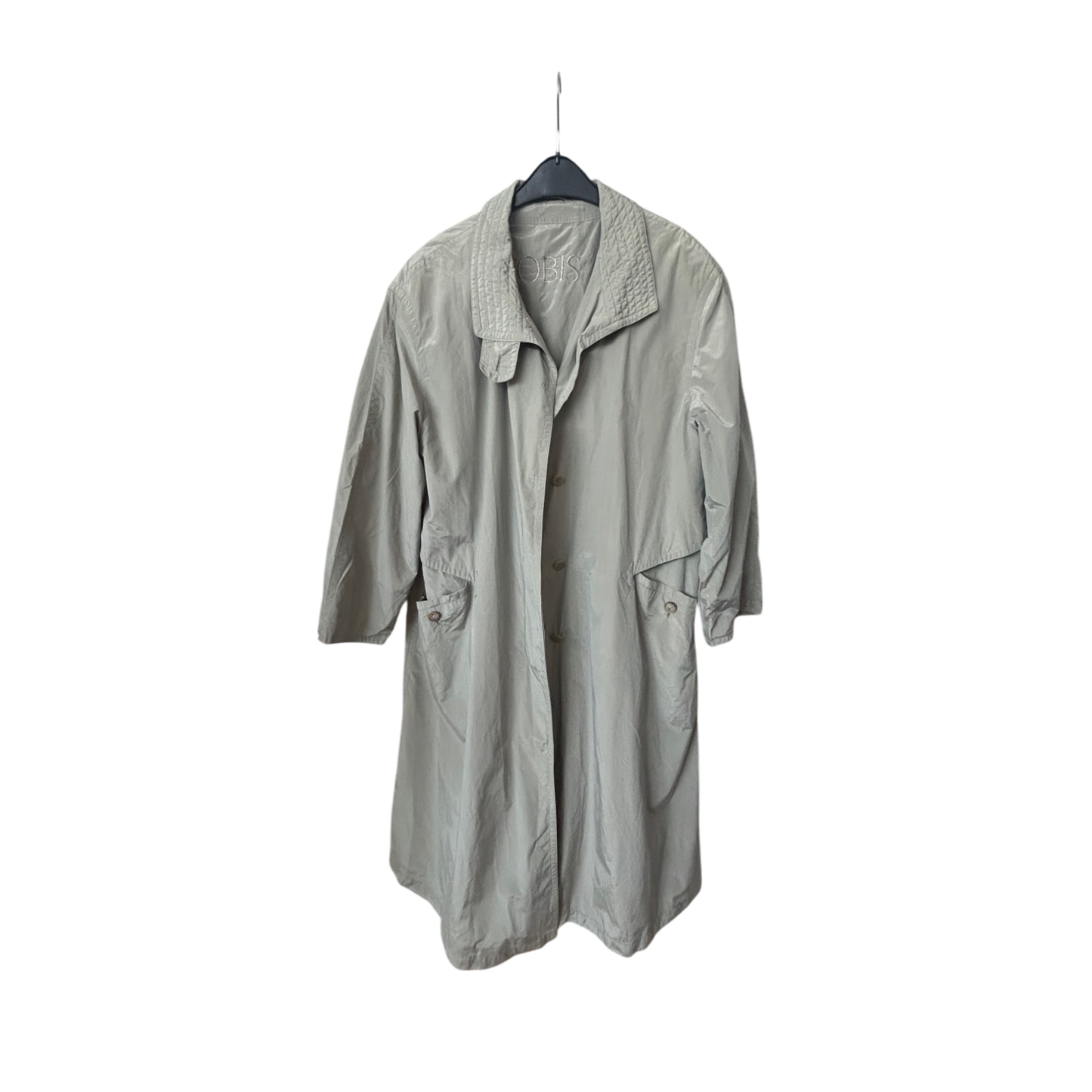 🕊️ JOBIS Trenchcoat Damen 42 Hellgrau – Leichter Mantel 🕊️