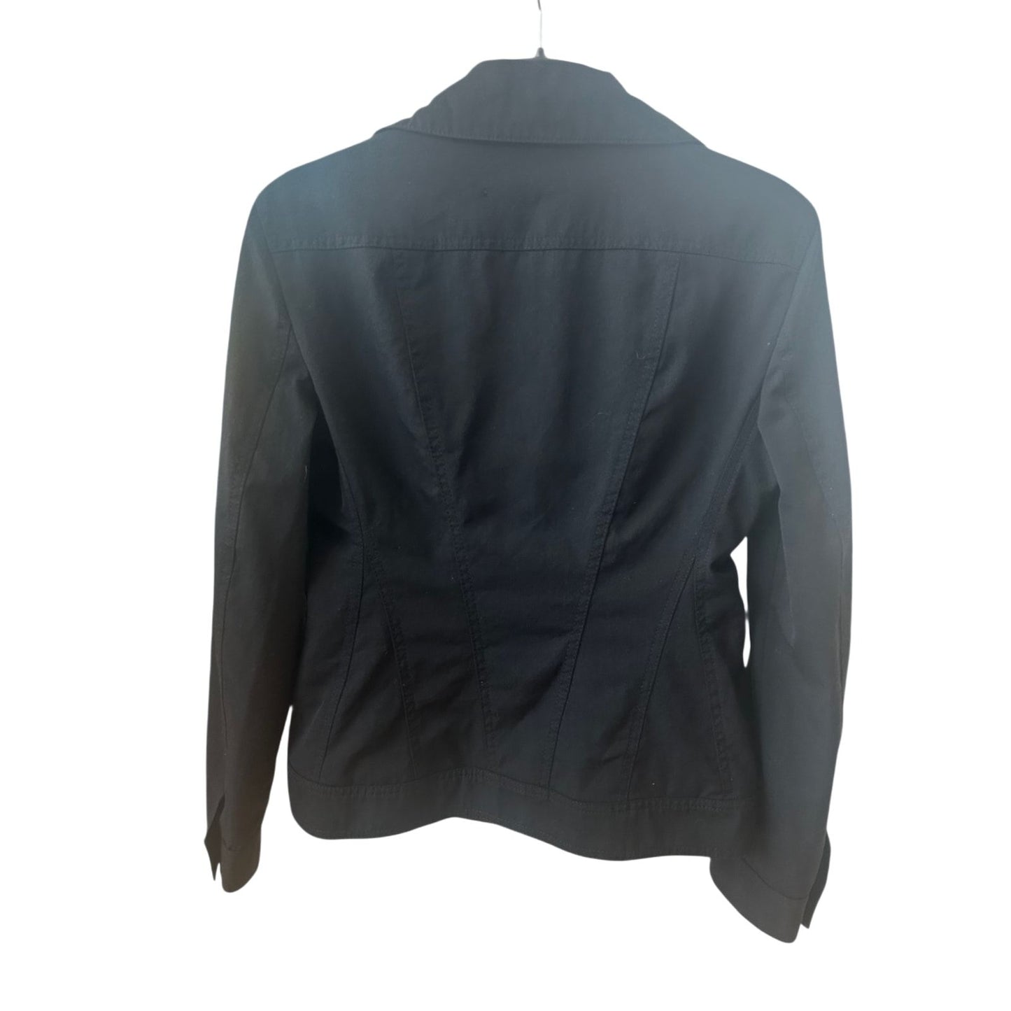 💎 Strenesse Blue Blazer Damen 34 Schwarz – Edle Schurwolle 💎