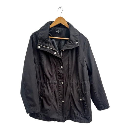 Übergangsjacke Damen Gr 50 Schwarz The Outerwear Tailliert Sportlich Jacke Elegant