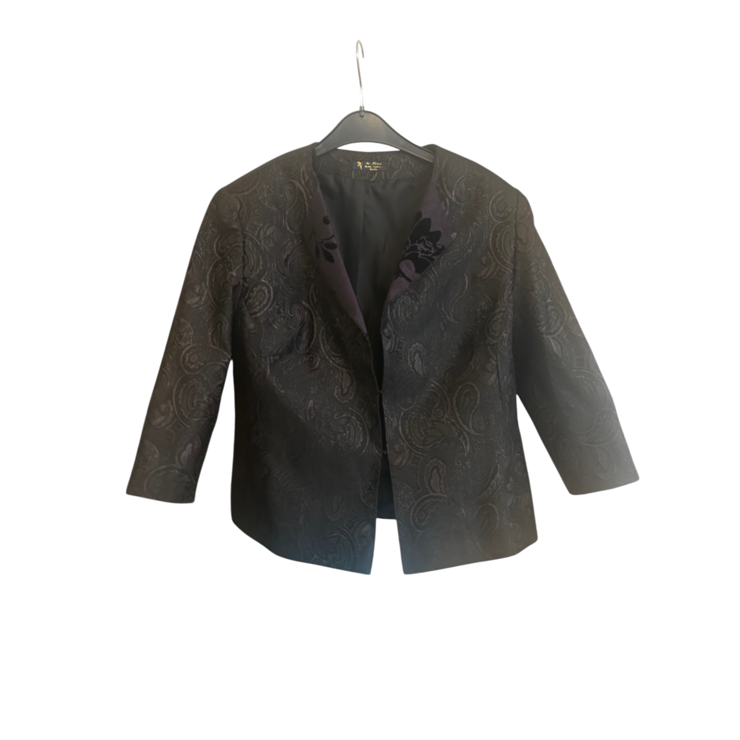 ✨ De Neve Haute Couture Berlin – Edler Damenblazer mit Paisley-Muster - Größe L ✨