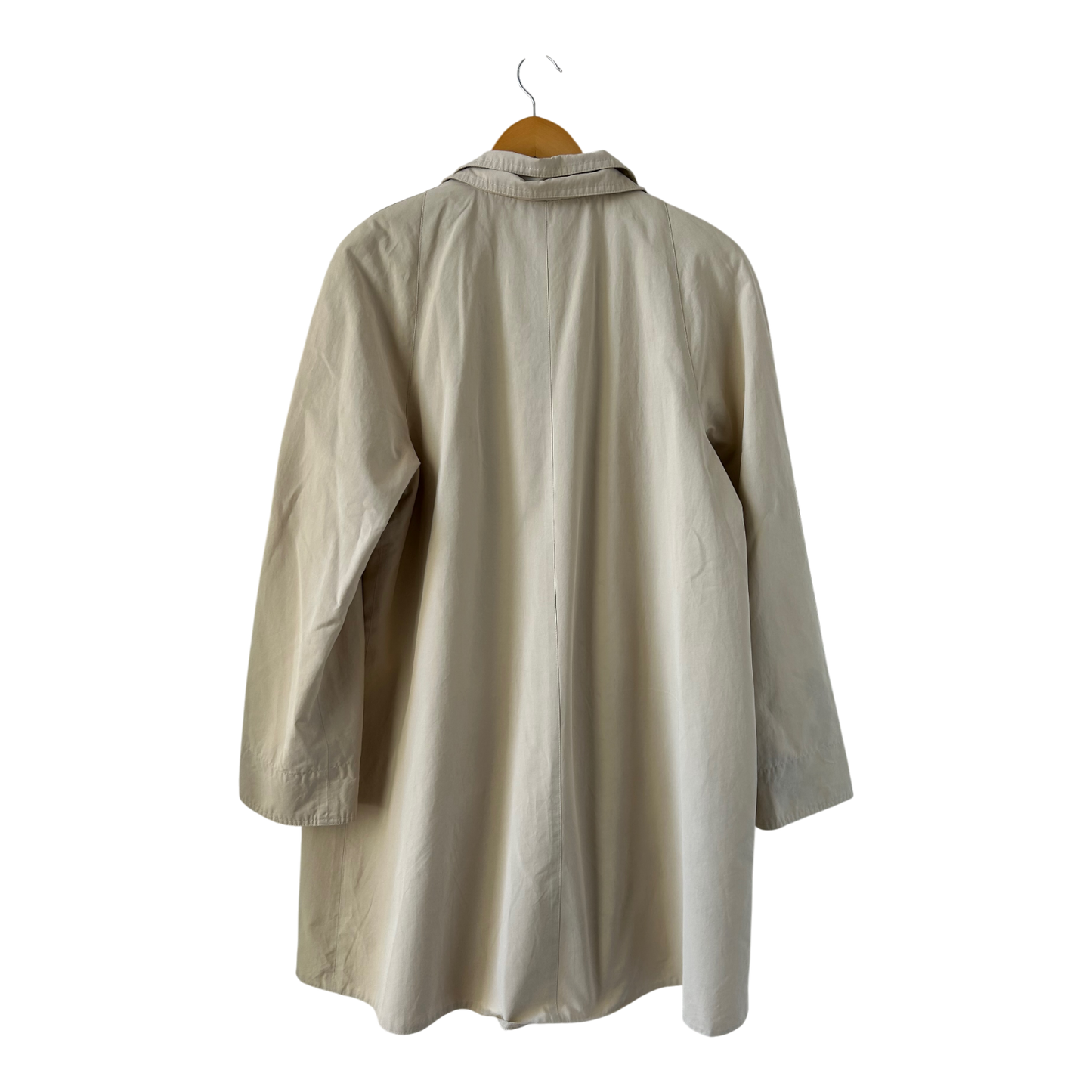 Milo Coats Trenchcoat Damen Gr 40 Beige Mantel Wasserabweisend Schulterpolster Elegant
