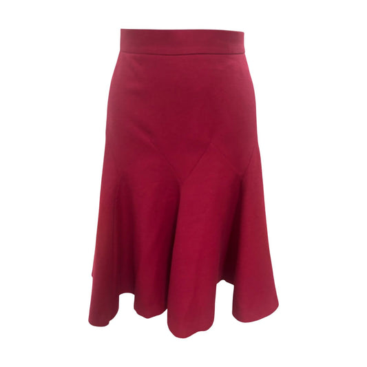 Jenny May Rock Damen Gr 34 XS Pink Vintage schmale Taille Vintage Midi