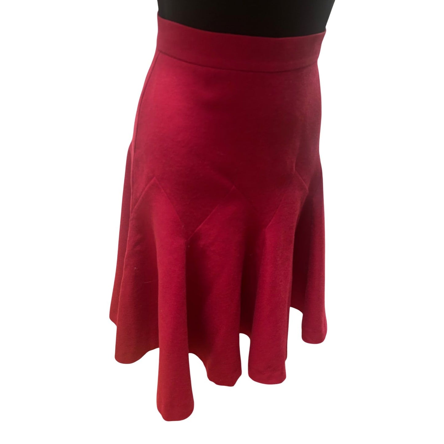 Jenny May Rock Damen Gr 34 XS Pink Vintage schmale Taille Vintage Midi
