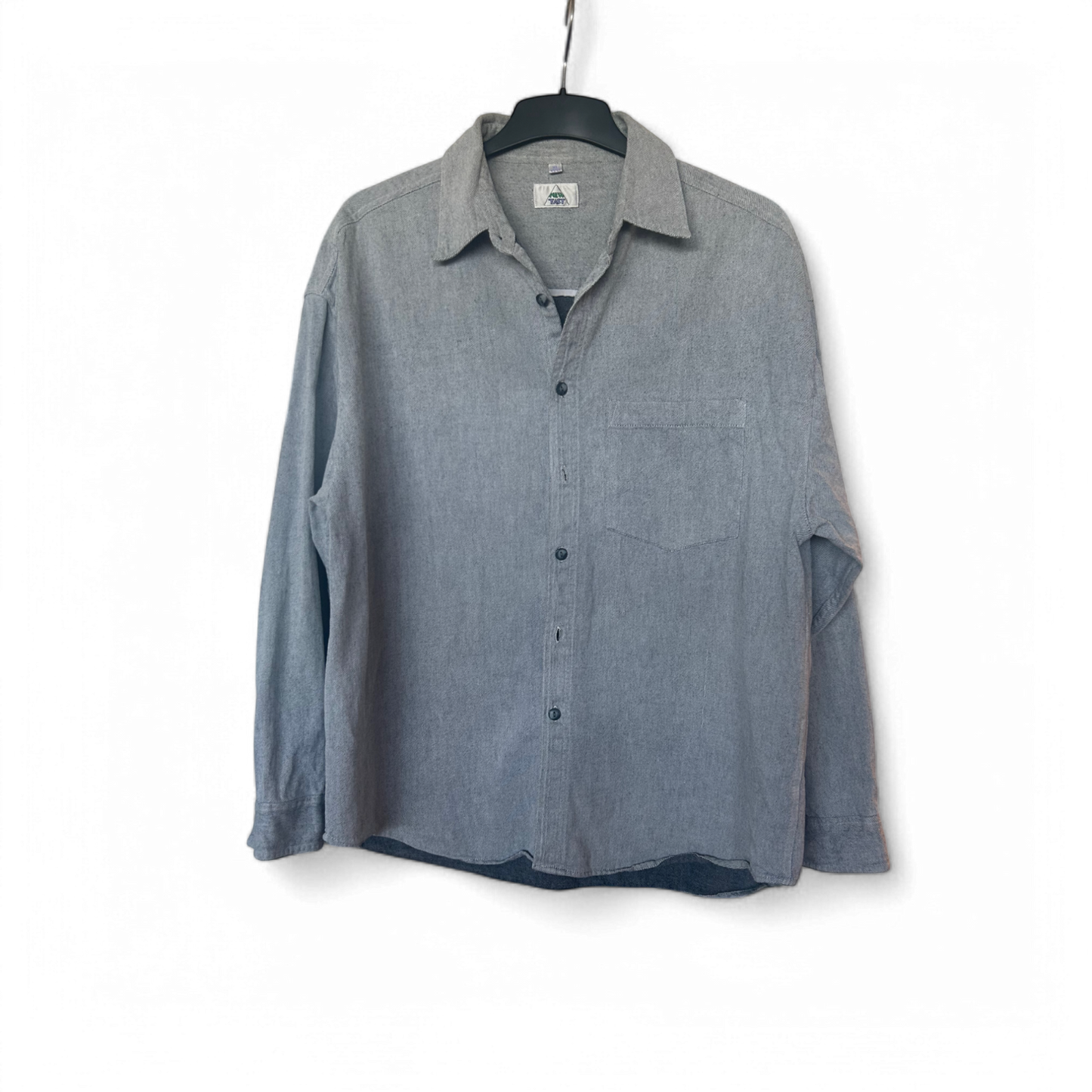 👔 New Fast Vintage C&A Herrenhemd XL – Grau – Lässig & Retro 👔