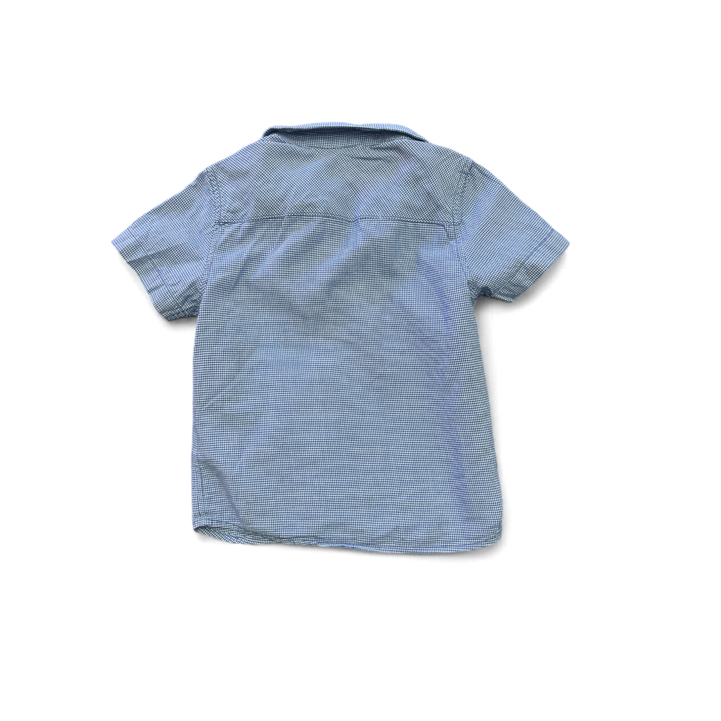 H M Jungen Hemd Gr 98 Kariert Kurzarm Baumwolle Smart Casual Look