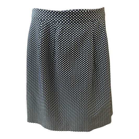 More & More Rock Damen Gr 40 Blau Weiss Punkte Sommer Elegant Midi