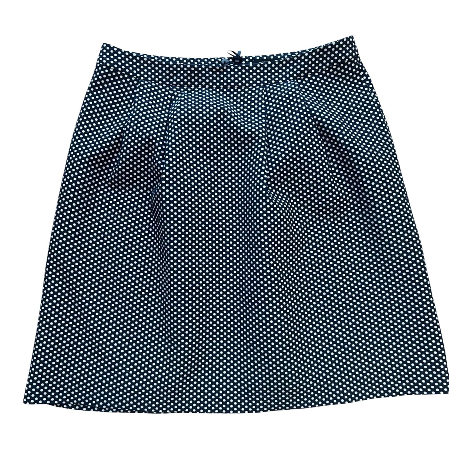 More & More Rock Damen Gr 40 Blau Weiss Punkte Sommer Elegant Midi