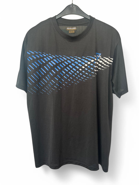 Atlas for Men T Shirt Herren 2XL Schwarz Print Outdoor Freizeit Basic Look