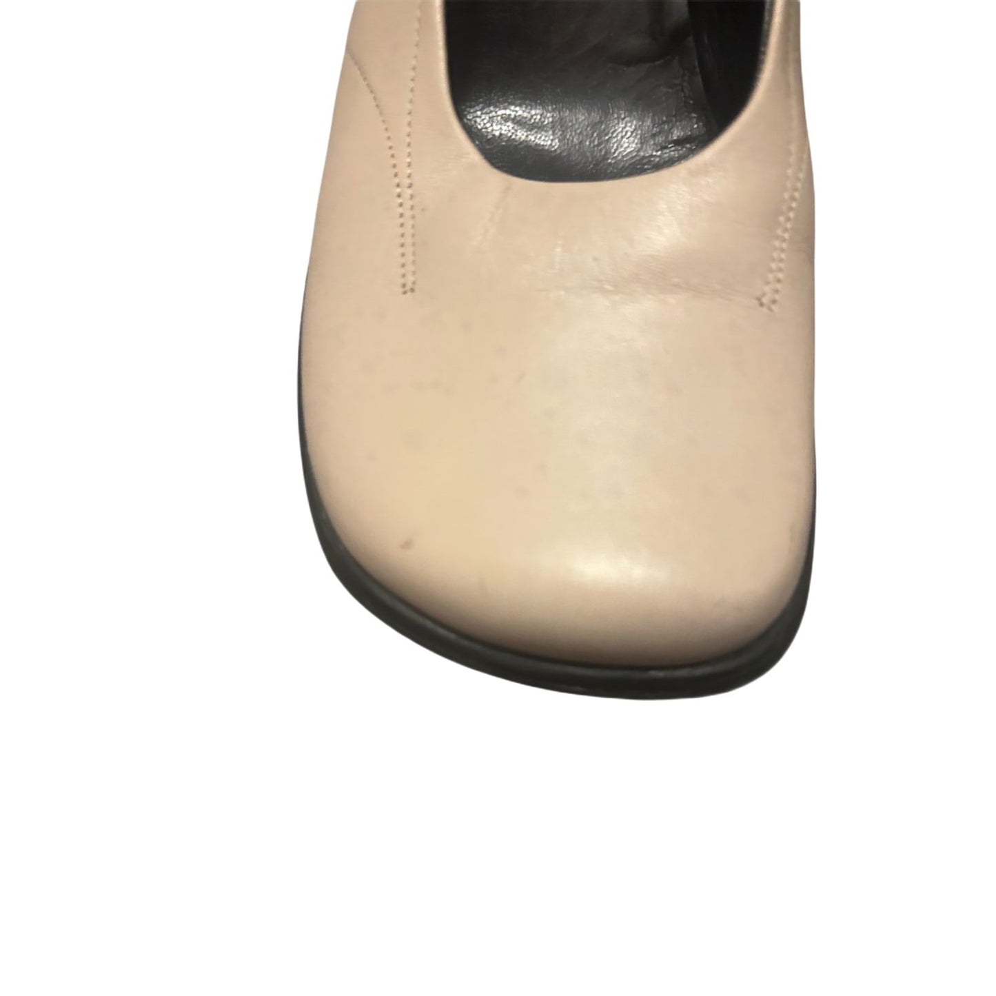 ✨ Janet & Janet Pumps Gr. 37 – Echtleder Nude – Neu 🇮🇹