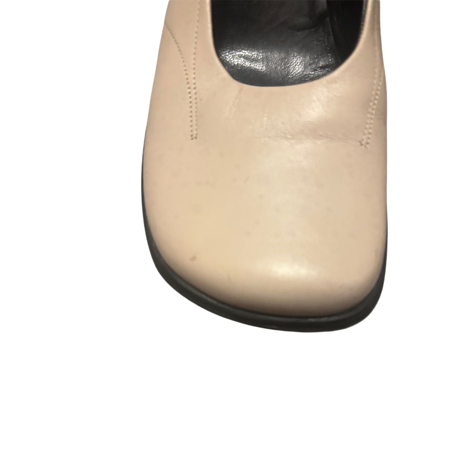 ✨ Janet & Janet Pumps Gr. 37 – Echtleder Nude – Neu 🇮🇹